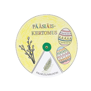 Pyörivä pääsiäiskalenteri